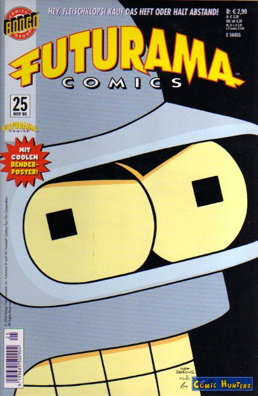 comic cover Futurama Comics 25