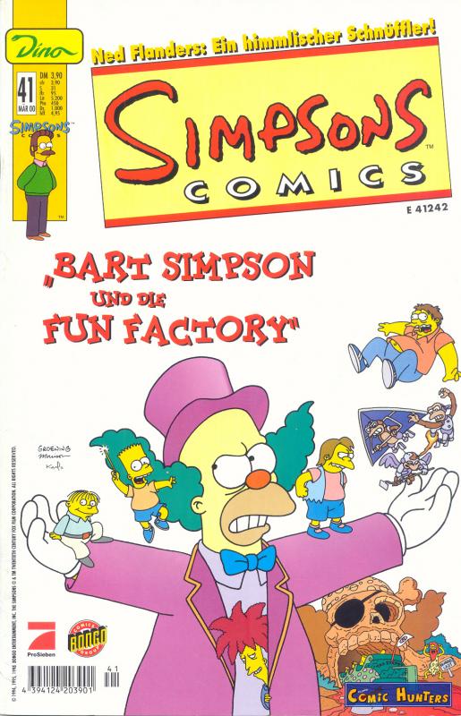 comic cover Simpsons Comics 41