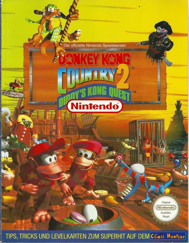 comic cover Donkey Kong Country 2 Diddy's Kong Quest 