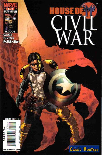 comic cover Civil War: House of M 3