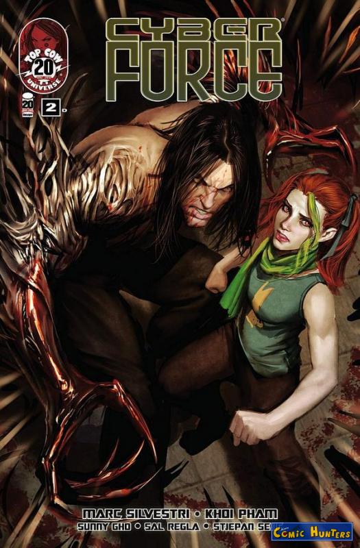 comic cover Cyber Force (Cover D Variant Cover-Edition) 2