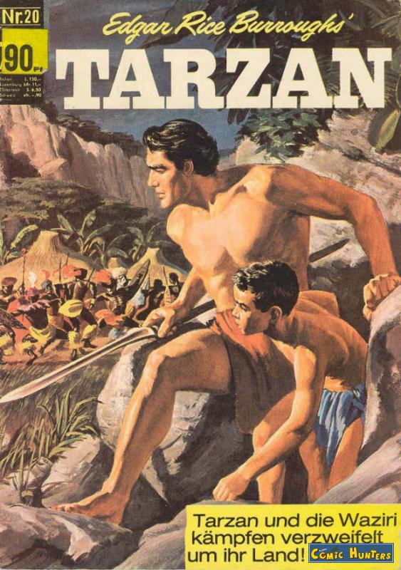 comic cover Tarzan 20