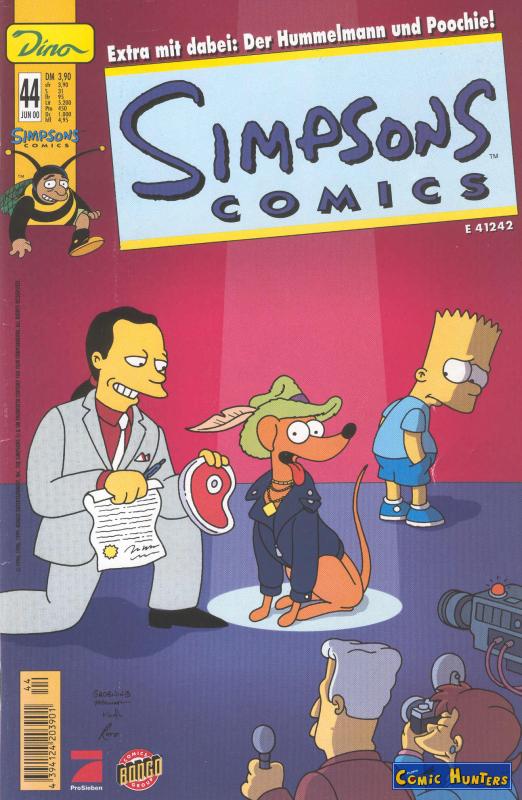 comic cover Simpsons Comics 44