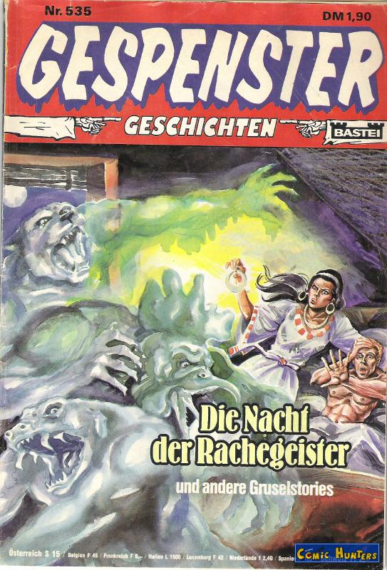 comic cover Die Nacht der Rachegeister 535