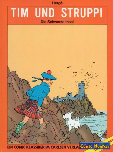 comic cover Die schwarze Insel (2)