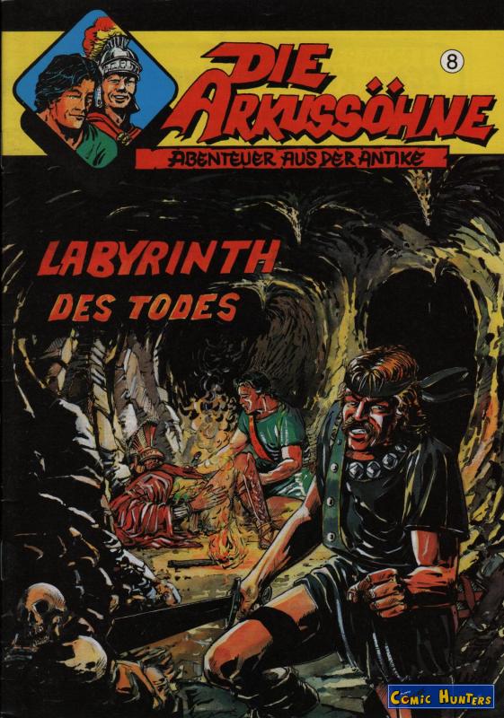 comic cover Labyrinth des Todes 8
