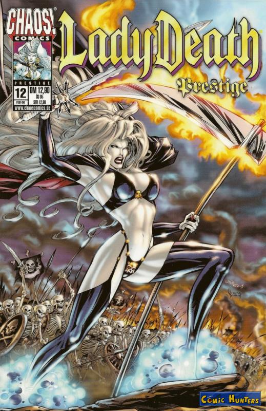 comic cover Lady Death 12