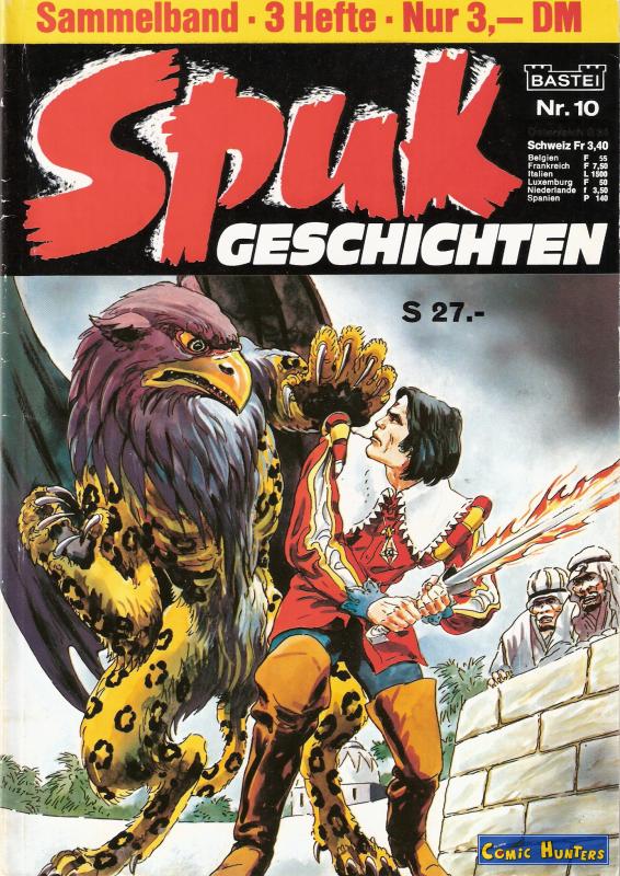 comic cover Spuk Geschichten 10