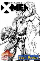Extraordinary X-Men (J. Scott Campbell Store Exclusive Black and White Variant)