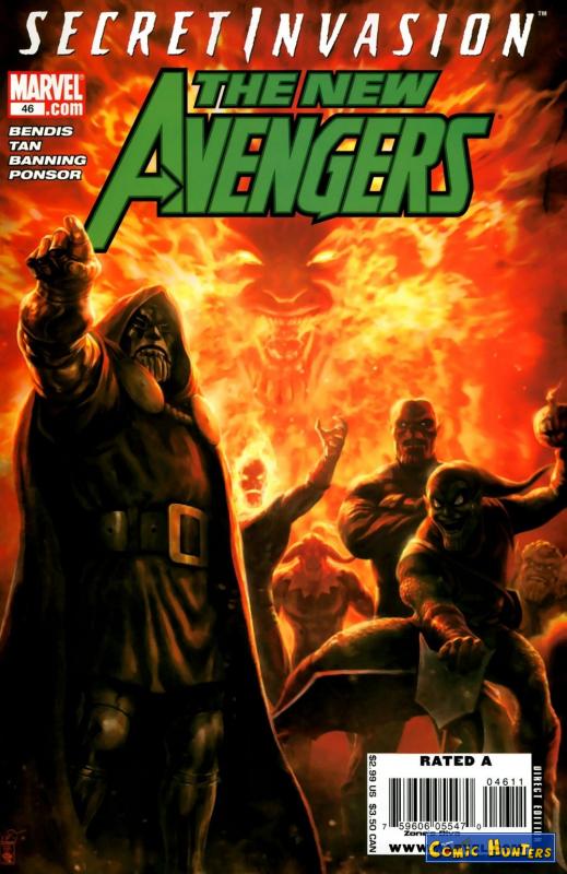 comic cover The New Avengers 46