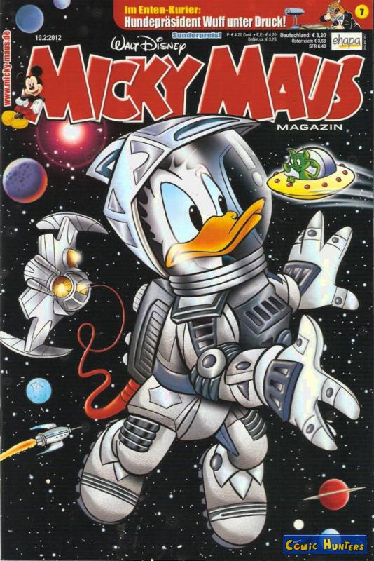 comic cover Micky Maus Magazin 7