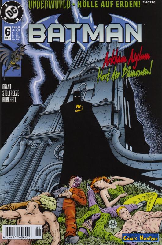 comic cover Batman (Underworld - Hölle auf Erden) 6