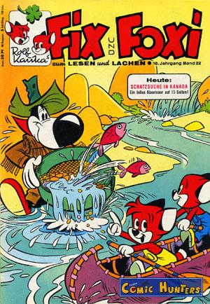 comic cover Fix und Foxi 22