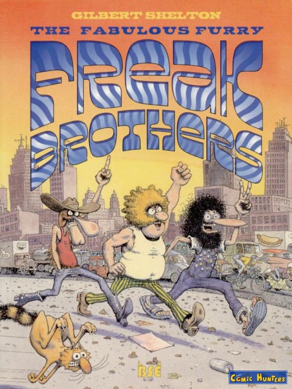 comic cover The Fabulous Furry Freak Brothers 1
