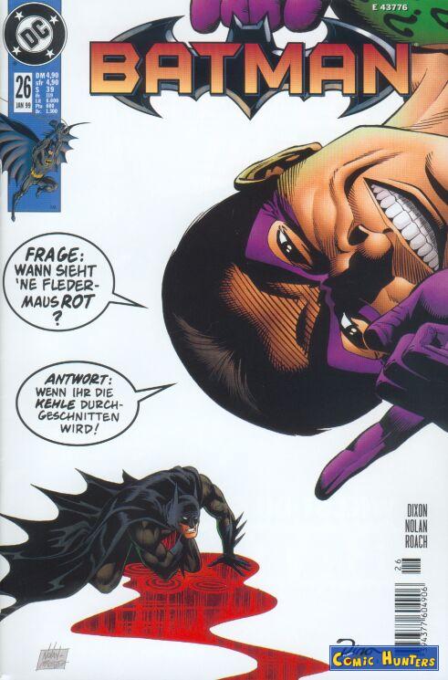comic cover Batman 26