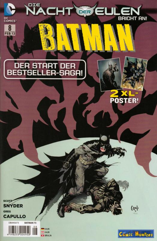 comic cover Batman 8
