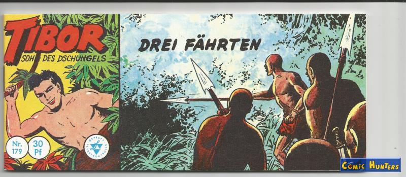 comic cover Drei Fährten 179