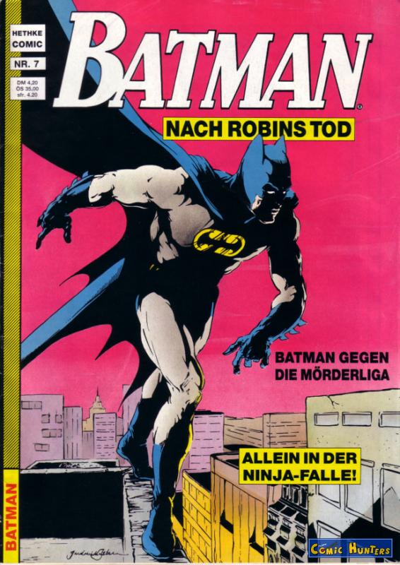 comic cover Batman - Nach Robins Tod 7