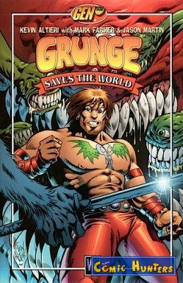 comic cover Grunge saves the World 