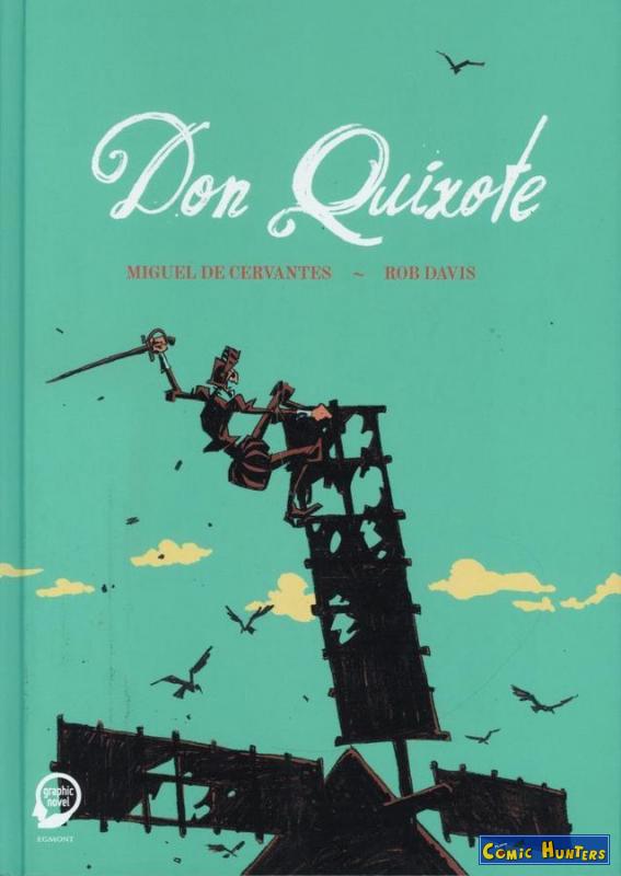 comic cover Don Quixote 