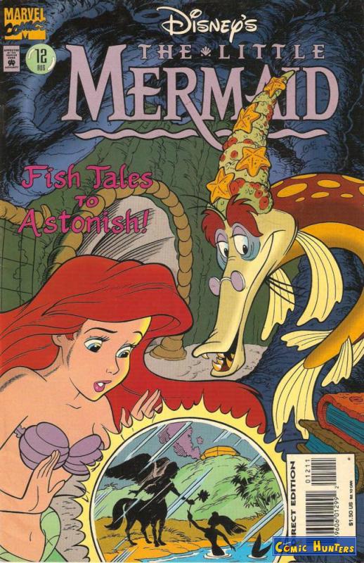 comic cover Disney's The Little Mermaid 12