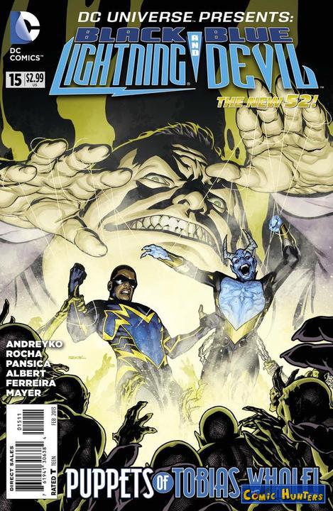 comic cover Black Lightning and Blue Beetle: Under Your Skin 15