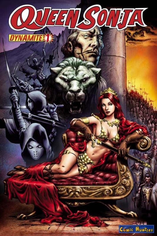 comic cover Queen Sonja (Mel Rubi Variant Cover-Edition) 1