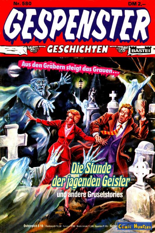comic cover Die Stunde der jagenden Geister 580
