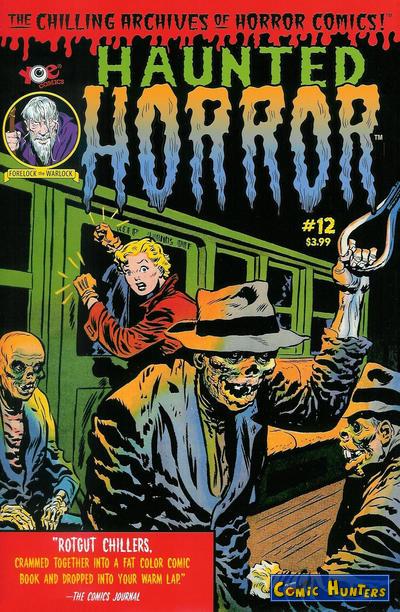 comic cover Haunted Horror 12