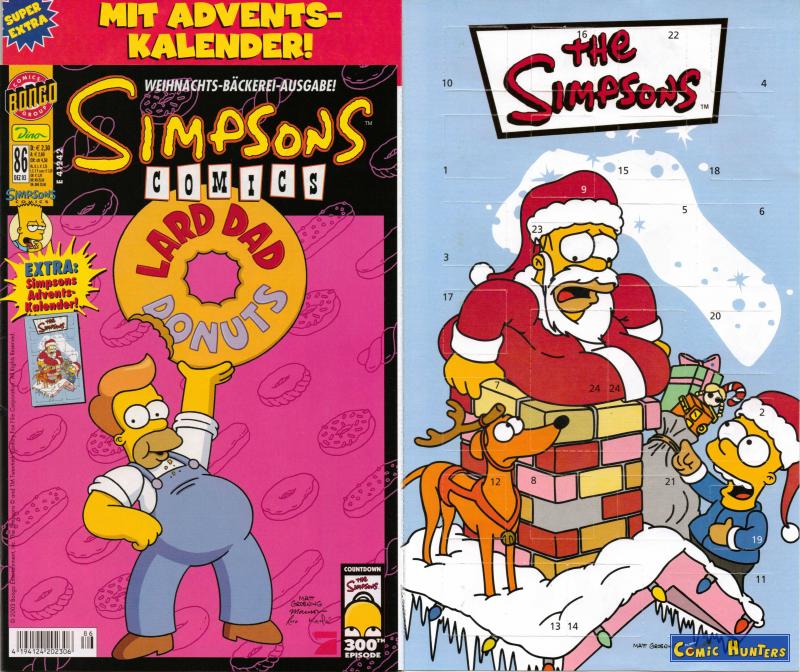 comic cover Simpsons Comics 86