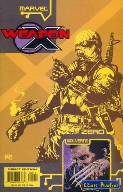 comic cover Weapon X: The Draft - Agent Zero 1