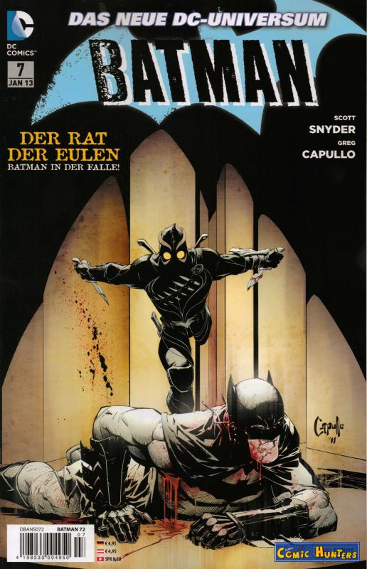 comic cover Batman 7