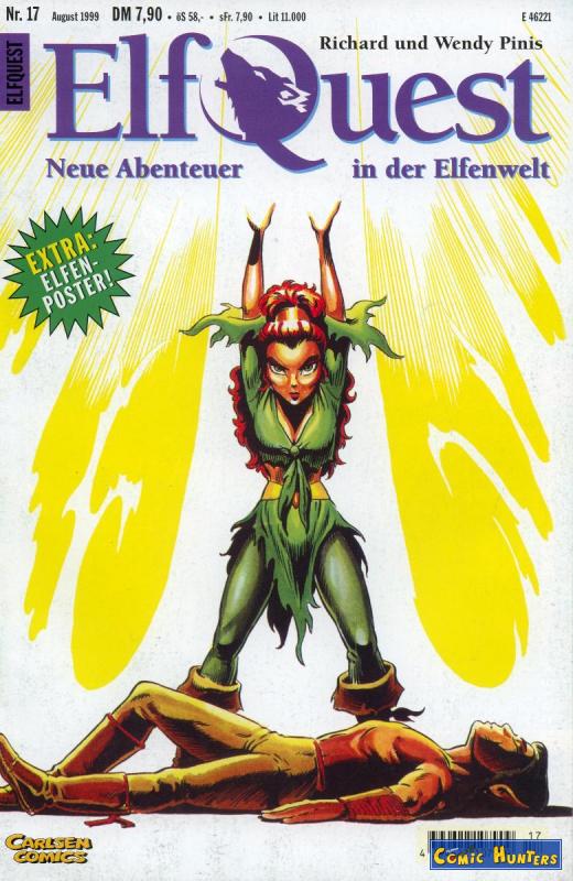 comic cover Elfquest 17