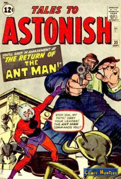 comic cover Tales to Astonish 35
