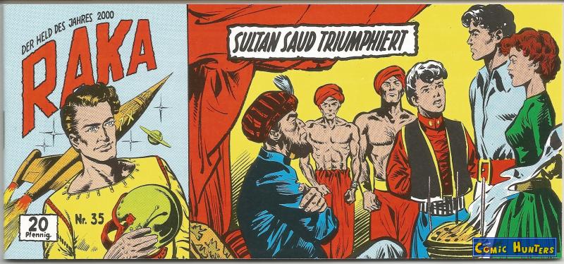 comic cover Sultan Saud triumphiert 35