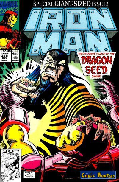 comic cover Iron Man 275