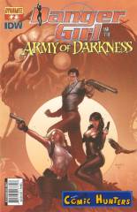 Danger Girl and the Army of Darkness (Paul Renaud Variant Cover-Edition)