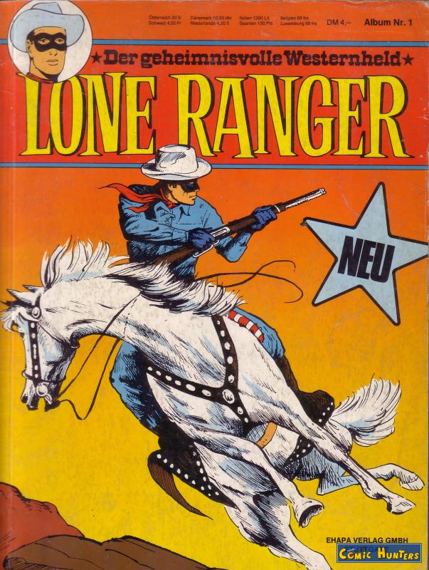 comic cover Lone Ranger 1