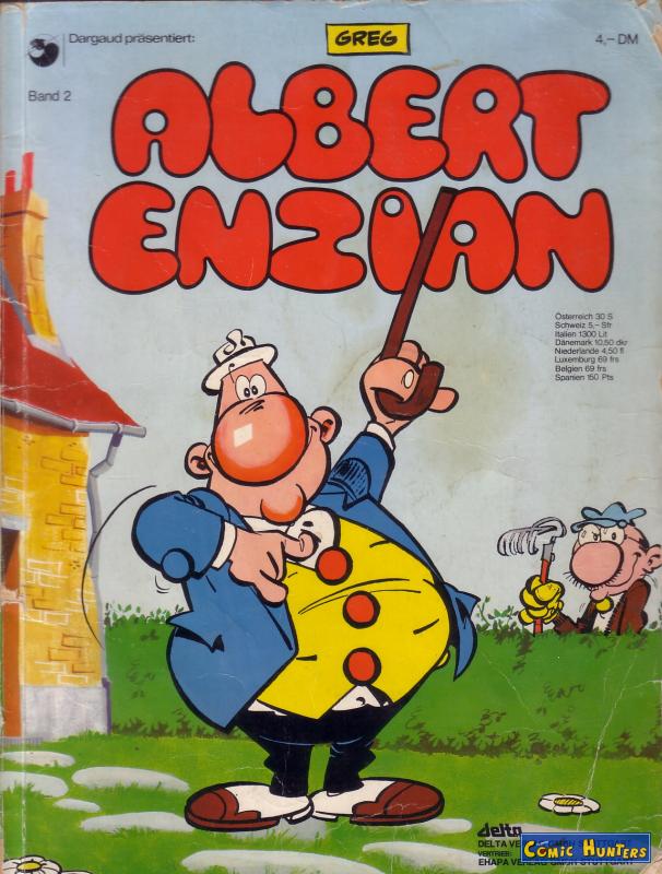 comic cover Albert Enzian 2