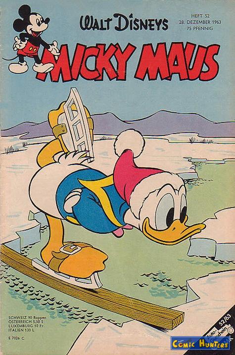 comic cover Micky Maus Magazin 52