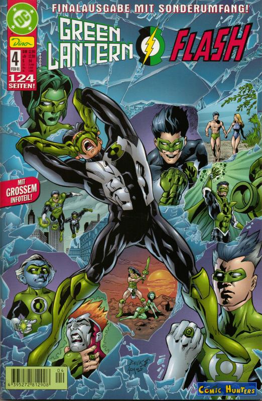 comic cover Green Lantern / Flash 4