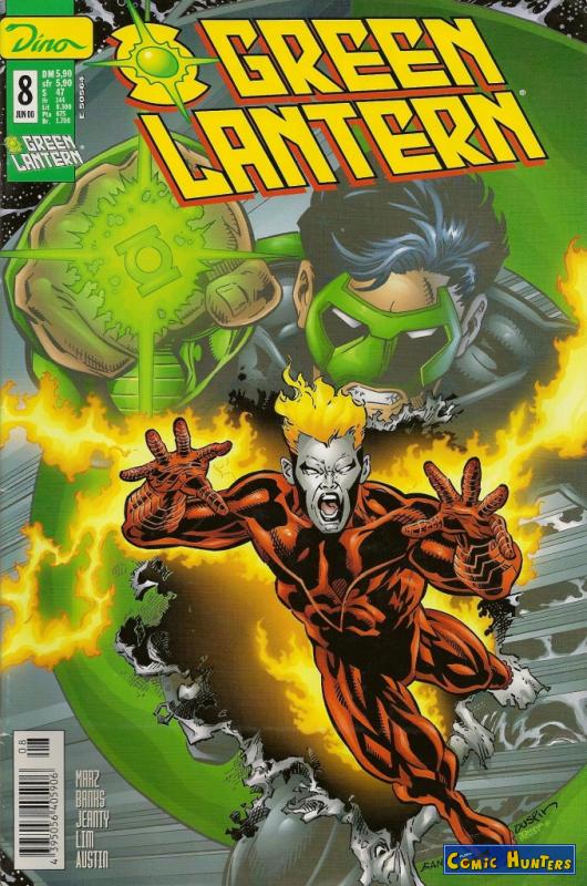 comic cover Green Lantern 8