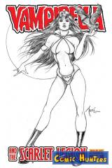 Vampirella and the Scarlet Legion (Billy Tucci "Black & White" RI Variant Cover-Edition)
