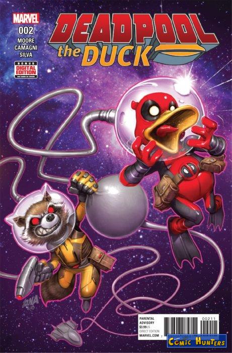 comic cover Deadpool the Duck 2
