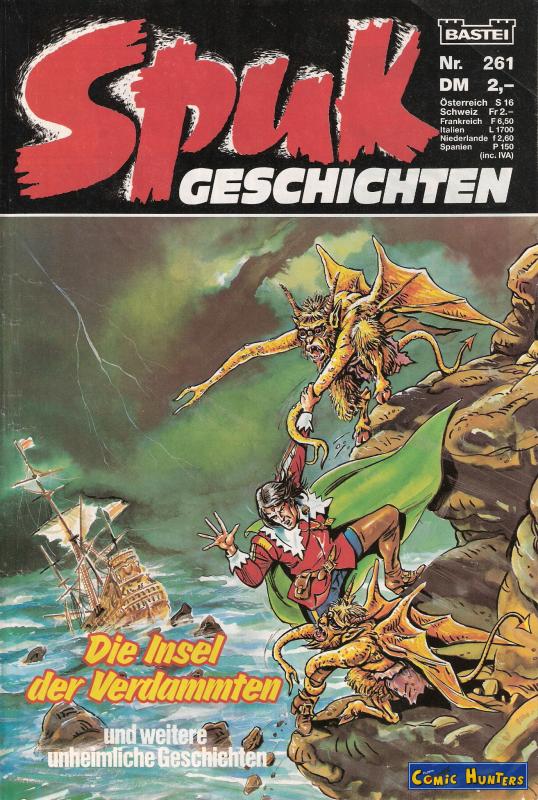 comic cover Die Insel der Verdammten 261