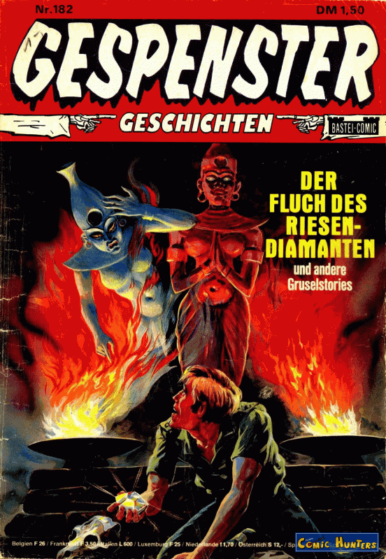 comic cover Der Fluch des Riesen-Diamanten 182