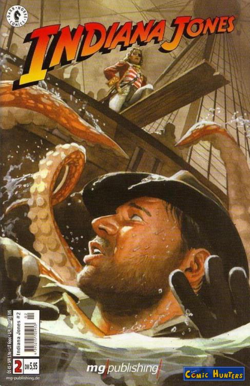 comic cover Indiana Jones 2