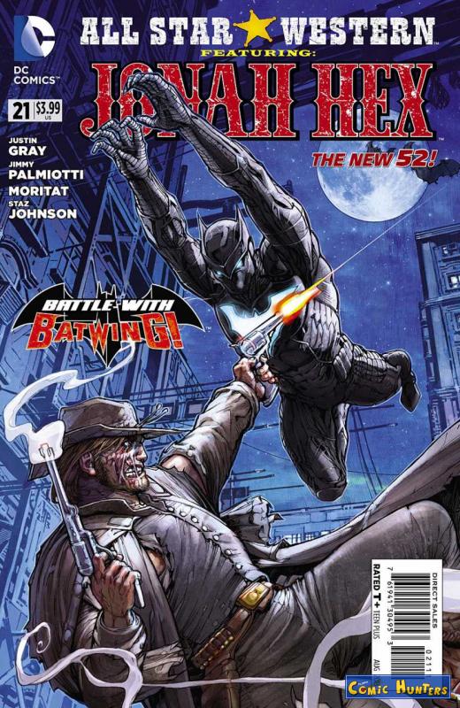 comic cover All Star Western 21