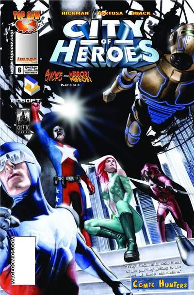 comic cover City Of Heroes 6