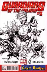 Guardians of the Galaxy (Marvel Retailer Resource Center Black And White Variant)